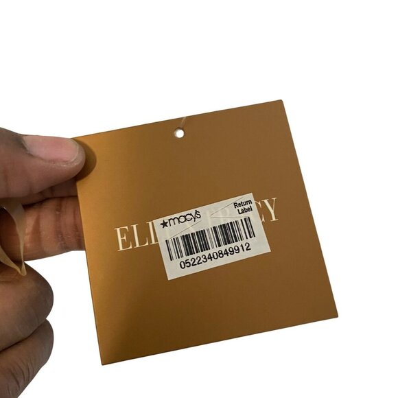 Ellen Tracy Womens Chalk White Halter Top Sleeveless Style Size M - Picture 9 of 16